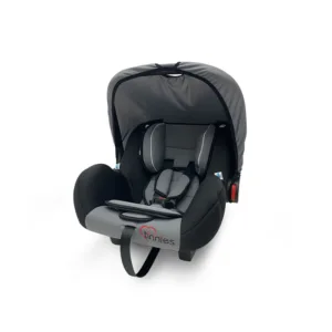 COMFORTABLE & SECURE BABY CARRIER CAR SEAT – INFANT ROCKER WITH CANOPY (GREY, 0-18 MONTHS)
