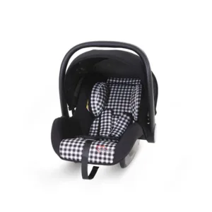 2-IN-1 BABY CARRIER & CAR SEAT – NEWBORN TO 18 MONTHS (BLACK CHECK, UNISEX)