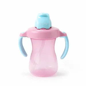 Pigeon Petite Straw Bottle 150Ml, (Pink)
