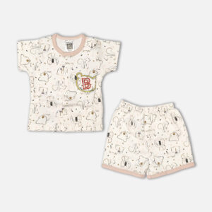 Carter's Animal Sketch 2-Piece Newborn Suit
