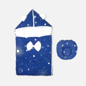 Premium Baby Carry Nest and Matching Pillow
