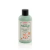 Pigeon Natural Botanical Baby Head and Body Wash 200ml light green bottle with a black flip top cap featuring olive oil, argan oil, and chamomile illustrations on the label
